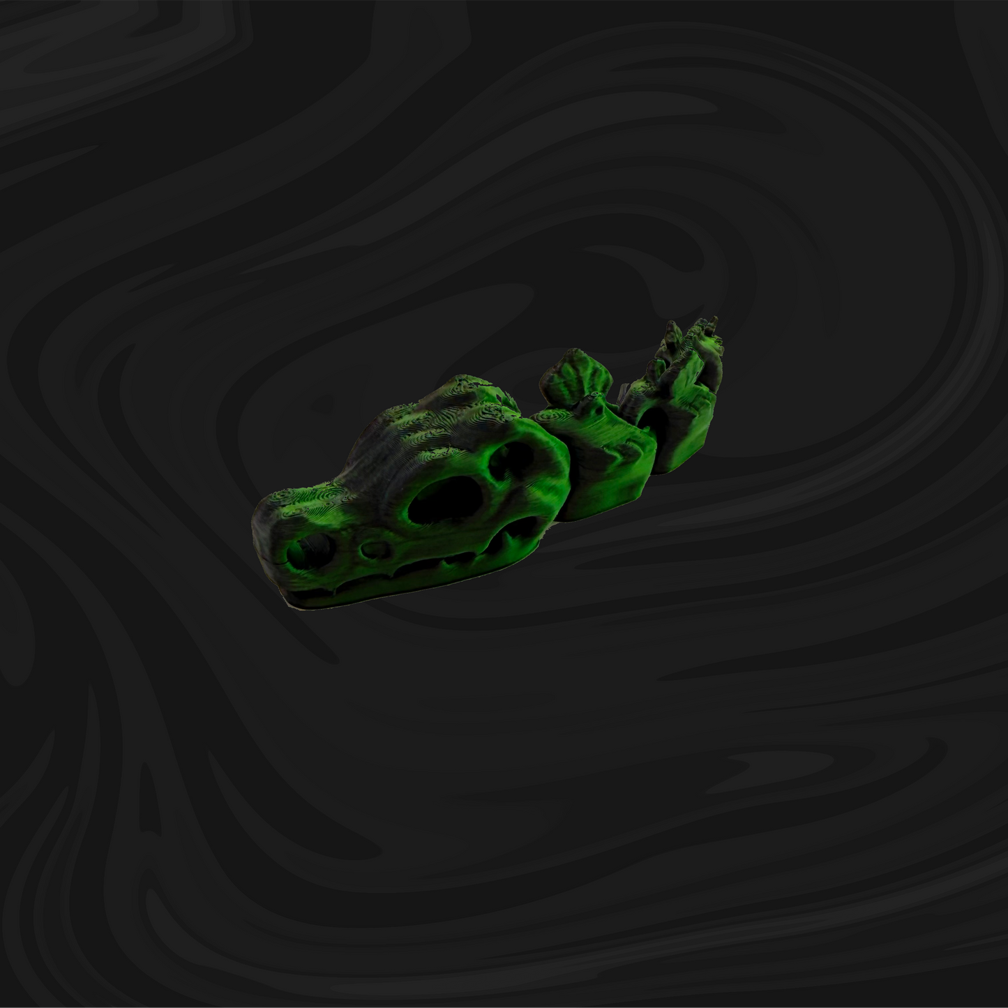 FLEXI CZASZKA KOLOR MISTYCZNA ZIELEŃ