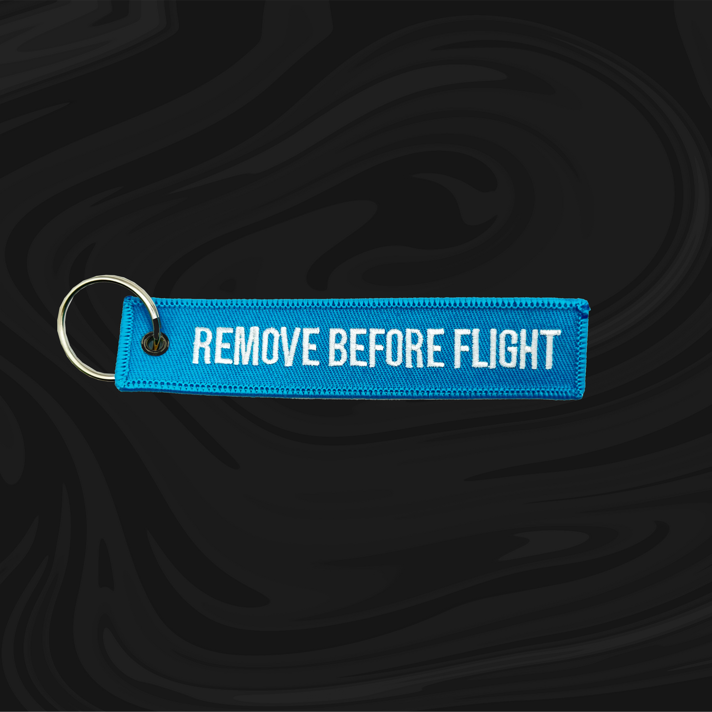 BŁĘKITNY HAFT BRELOK