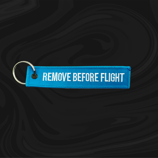 BŁĘKITNY HAFT BRELOK