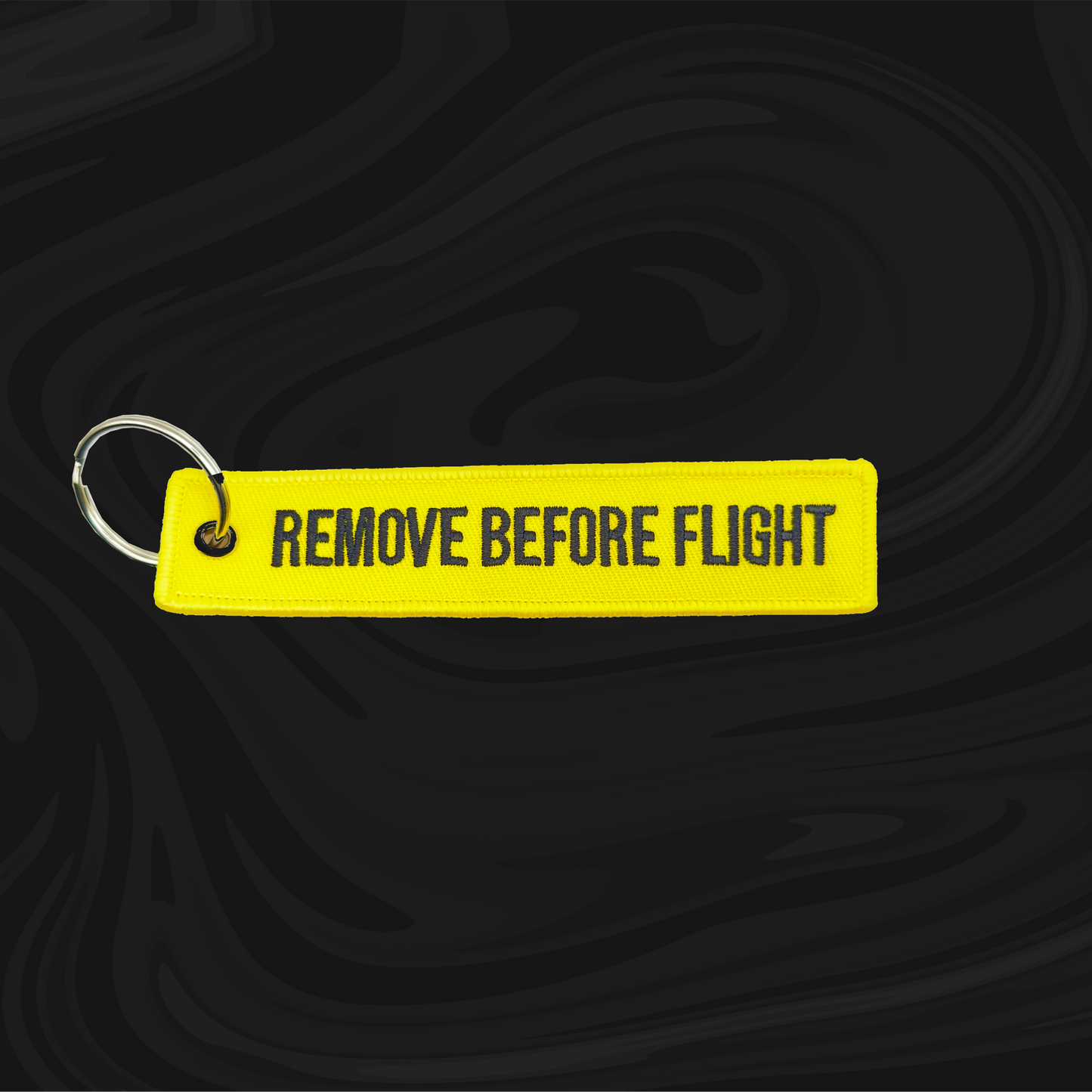 ŻÓŁTY HAFT BRELOK