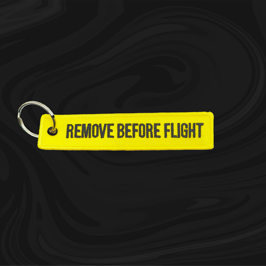 ŻÓŁTY HAFT BRELOK